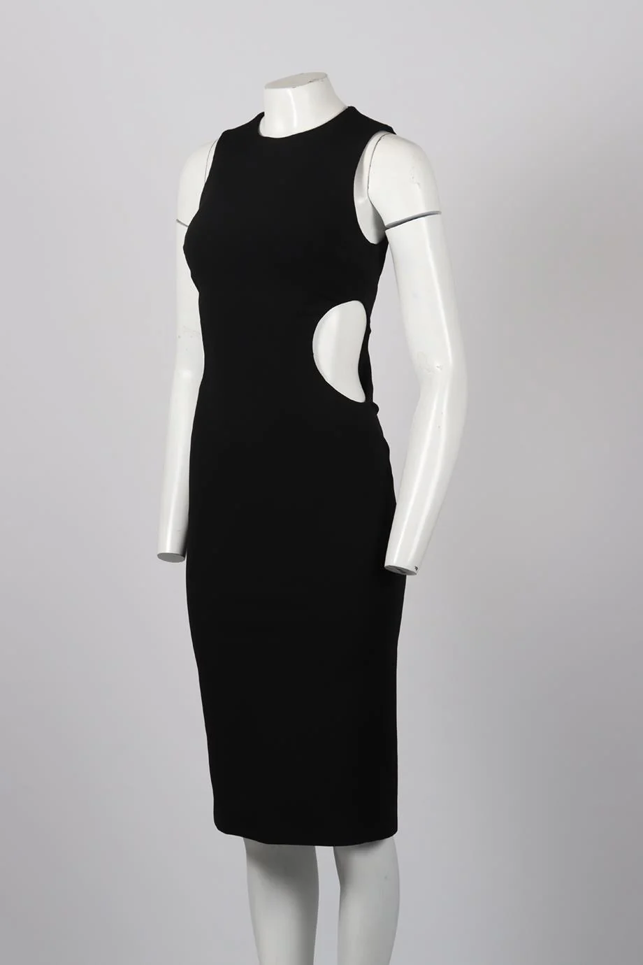 CUSHNIE ET OCHS CUTOUT KNIT MIDI DRESS US 4 UK 8 - Image 3
