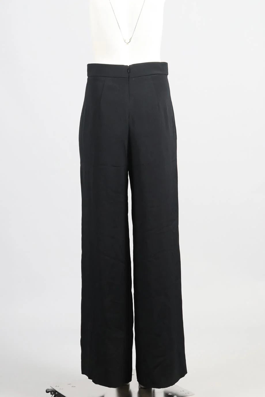 CUSHNIE ET OCHS SILK WIDE LEG PANTS US 8 UK 12 - Image 4