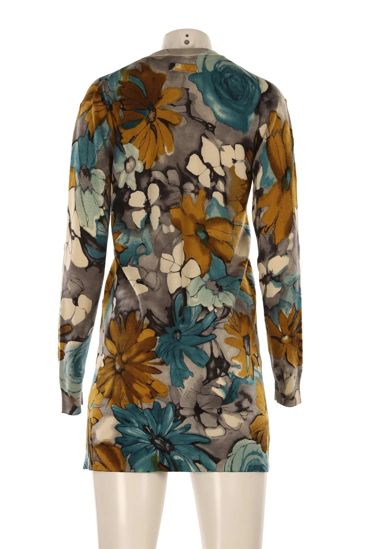 D&G MULTI WOOL CARDIGAN IT 42 UK 10 - Image 4