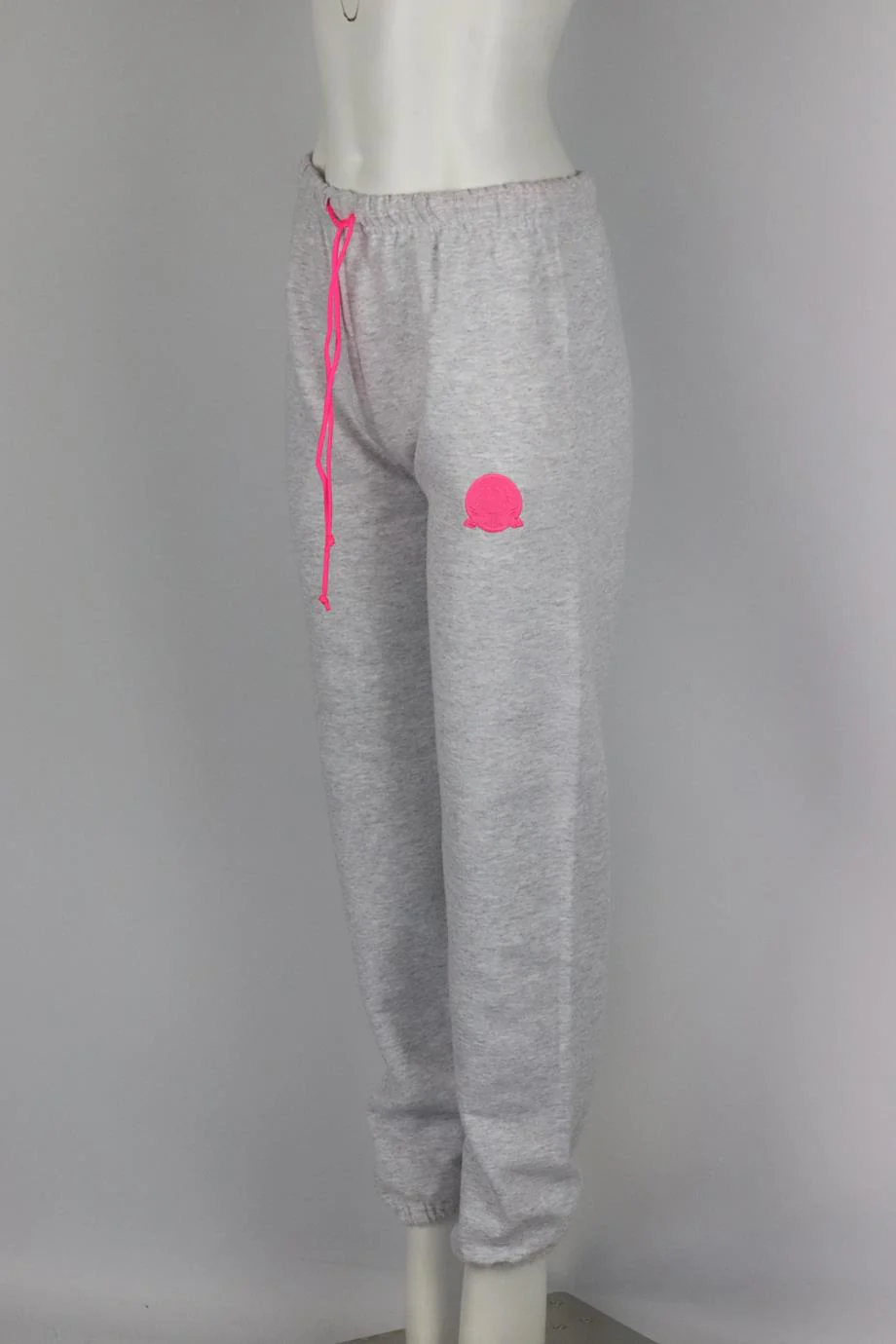DANZY EMBROIDERED COTTON JERSEY TRACK PANTS SMALL - Image 3