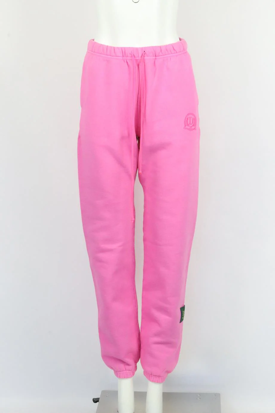 DANZY EMBROIDERED COTTON JERSEY TRACK PANTS SMALL - Image 2