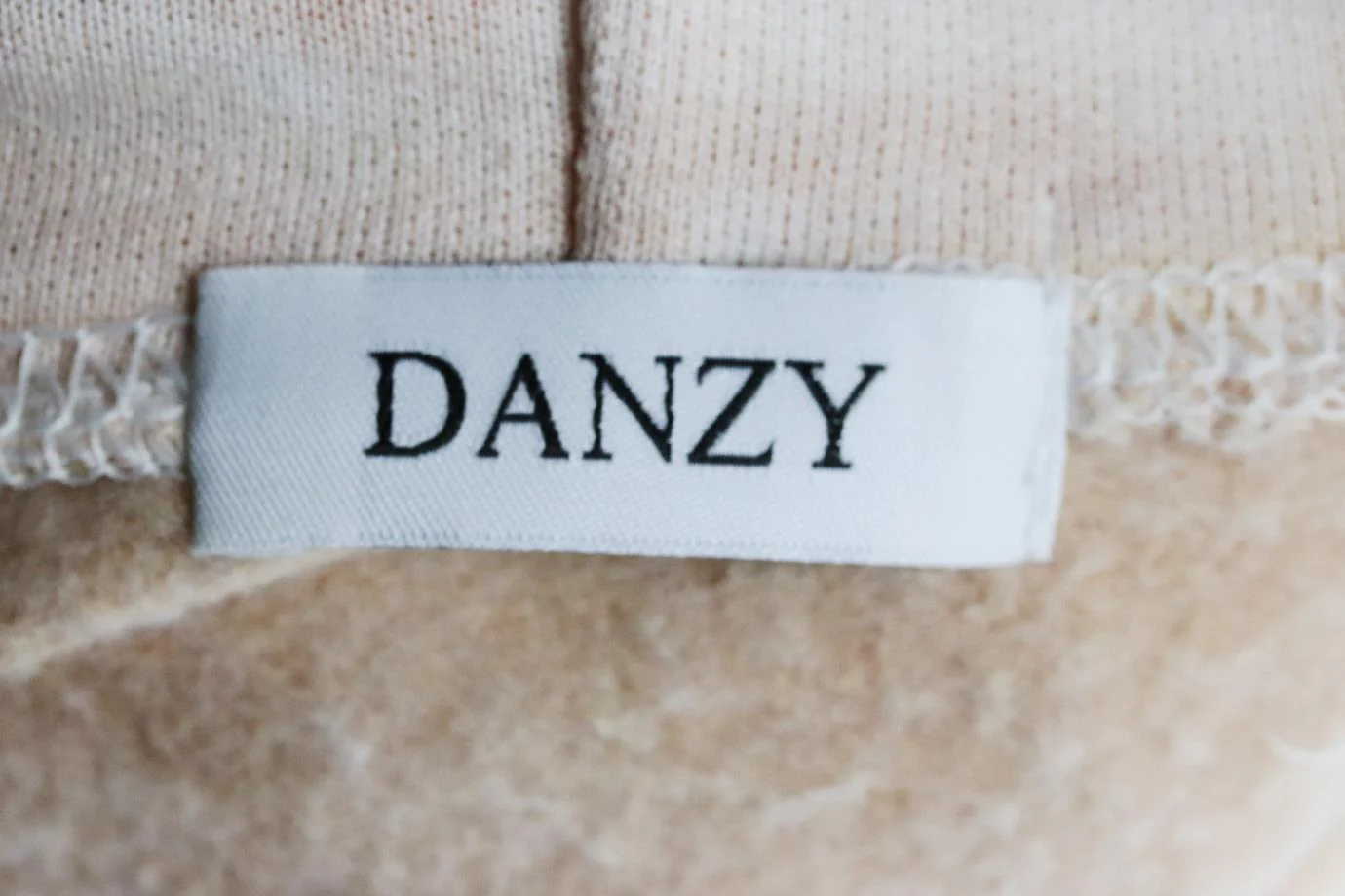 DANZY TIE DYED COTTON JERSEY HOODIE SMALL - Image 5
