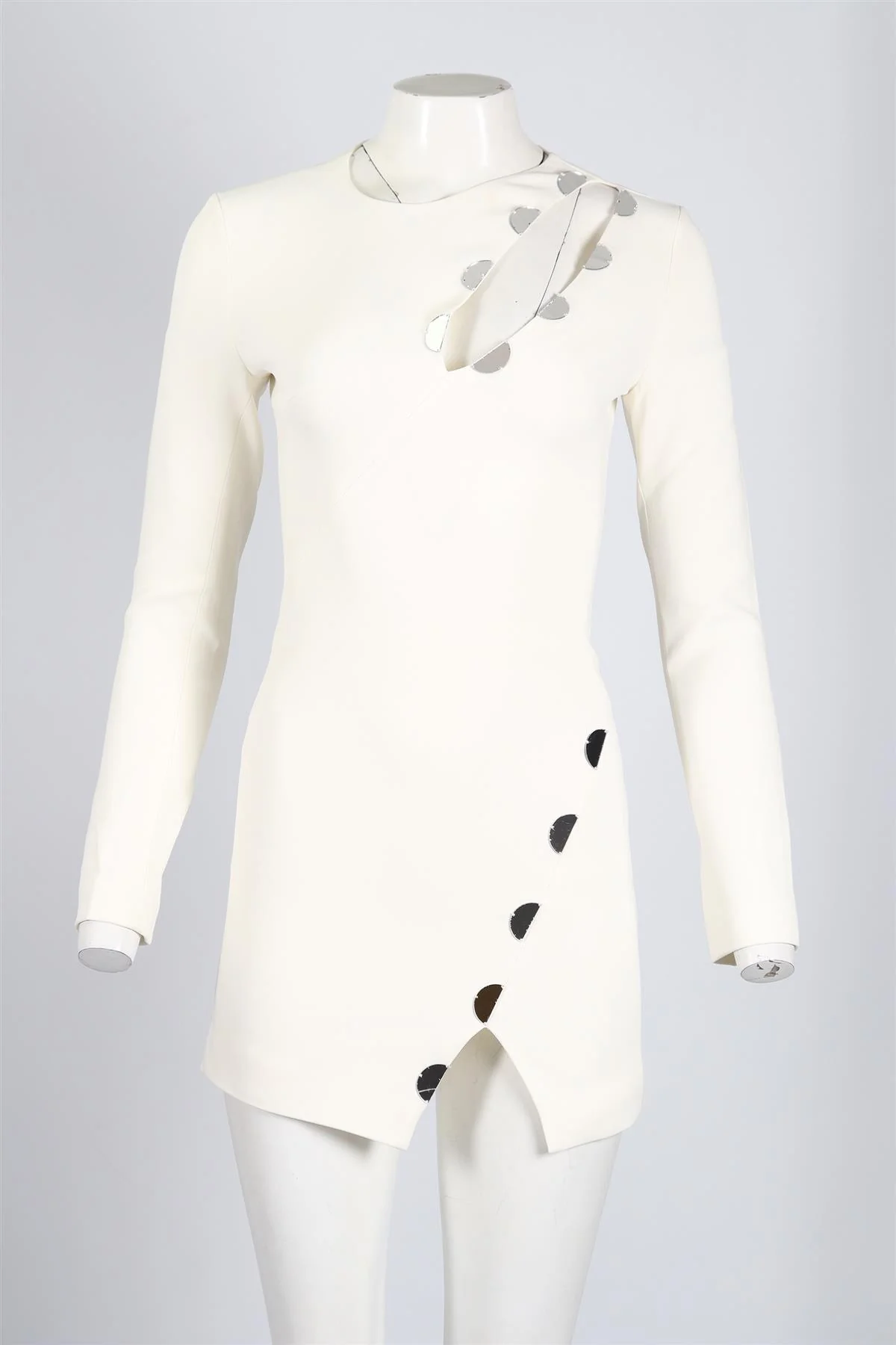 DAVID KOMA CREPE MINI DRESS UK 8 - Image 2