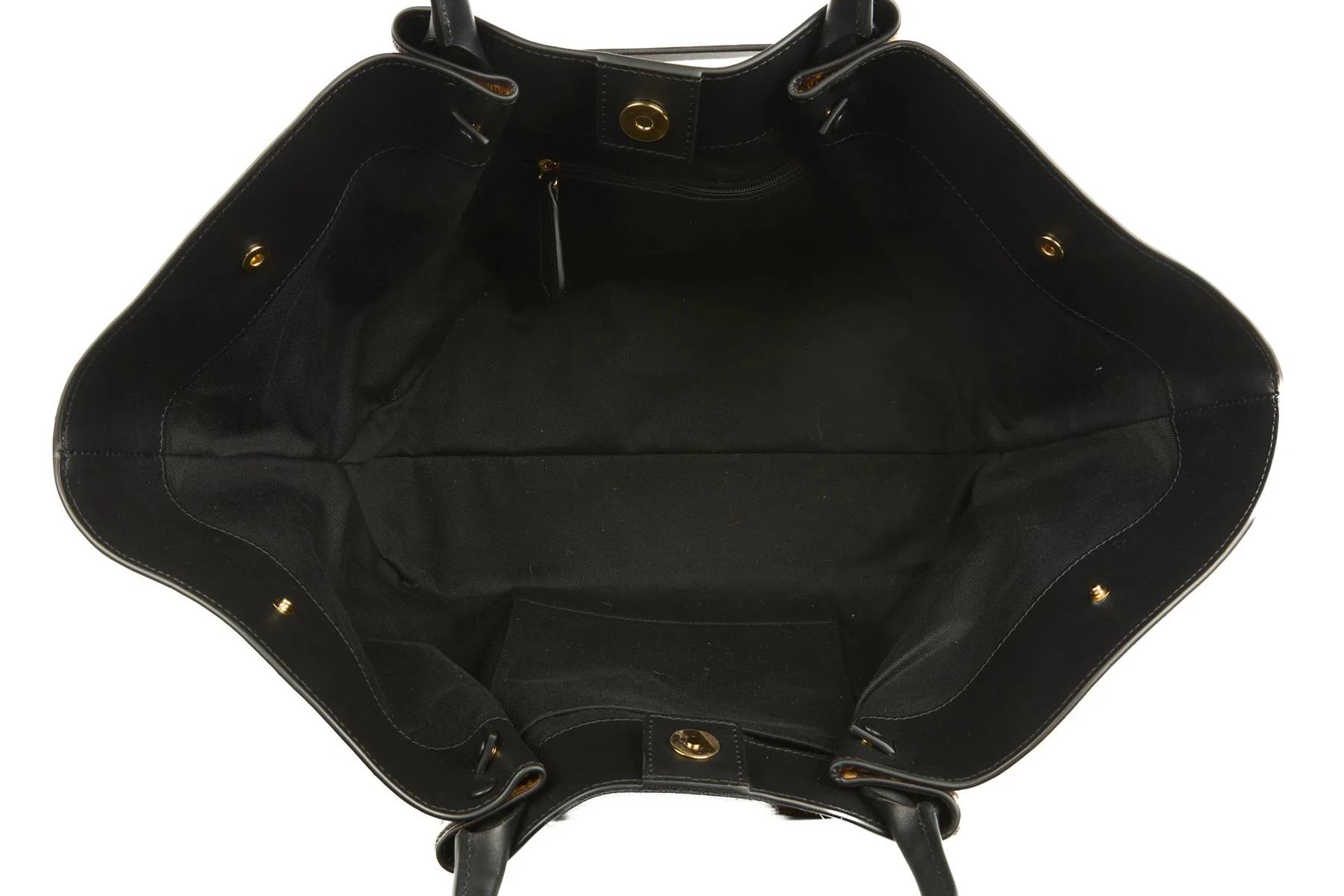 DEMELLIER BROWN NEW YORK MEDIUM CALF HAIR TOTE BAG - Image 8