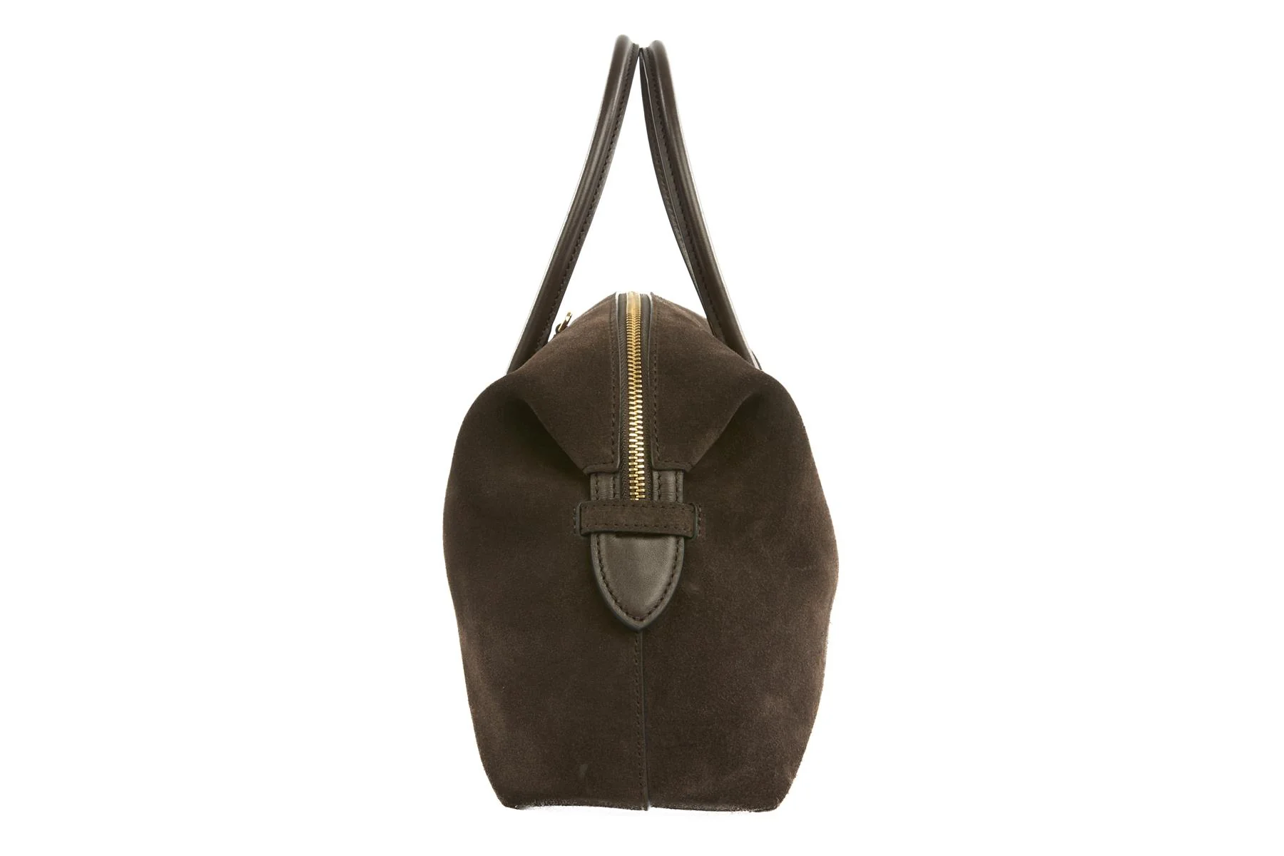 DEMELLIER BROWN THE STOCKHOLM MEDIUM SUEDE TOTE BAG - Image 5