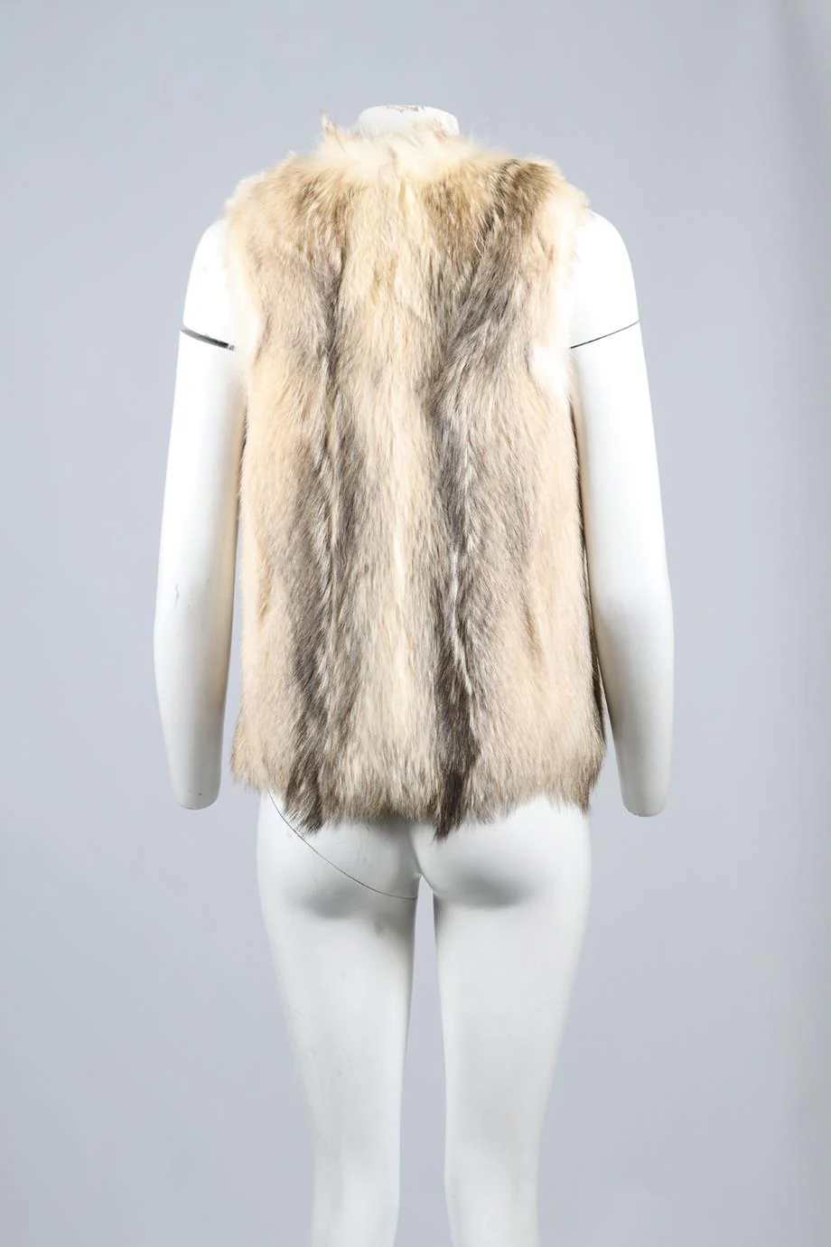 DEREK LAM FOX FUR GILET US 4 UK 8 - Image 4