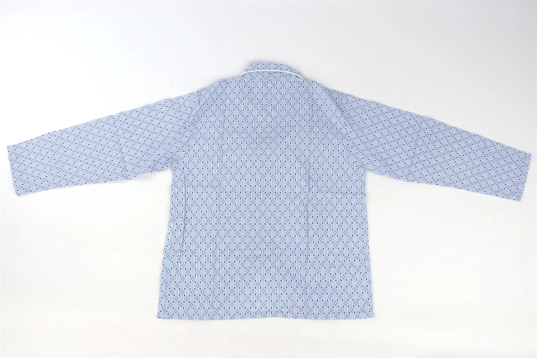 DEREK ROSE BLUE KIDS BOYS PYJAMA SET 7-8 YEARS - Image 4
