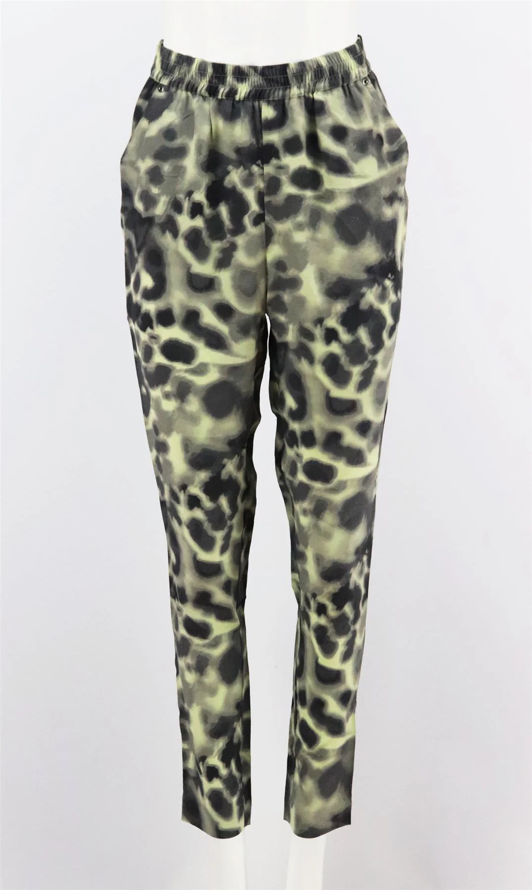 DESIGNERS REMIX CHARLOTTE ESKILDSEN PRINTED SILK PANTS FR 34 UK 6 - Image 2