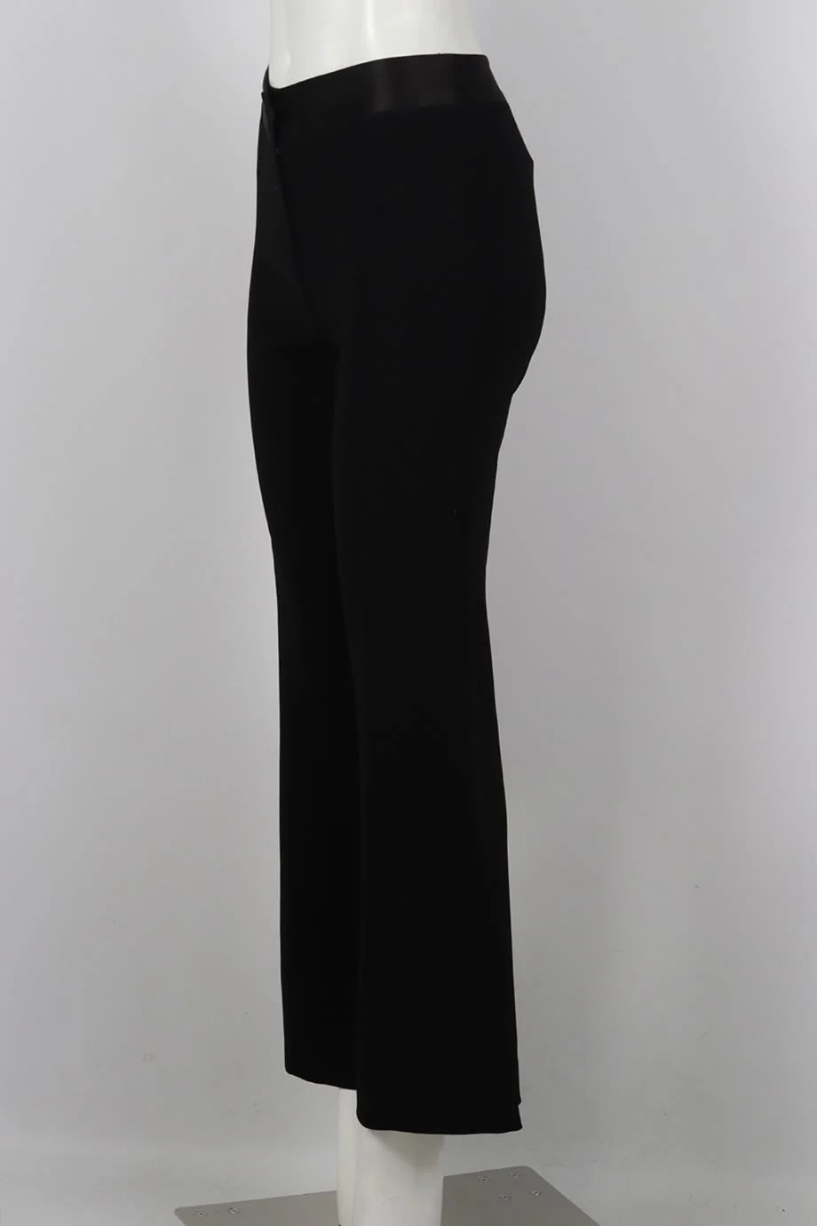 DIANE VON FURSTENBERG SATIN FLARED PANTS US 2 UK 6 - Image 3