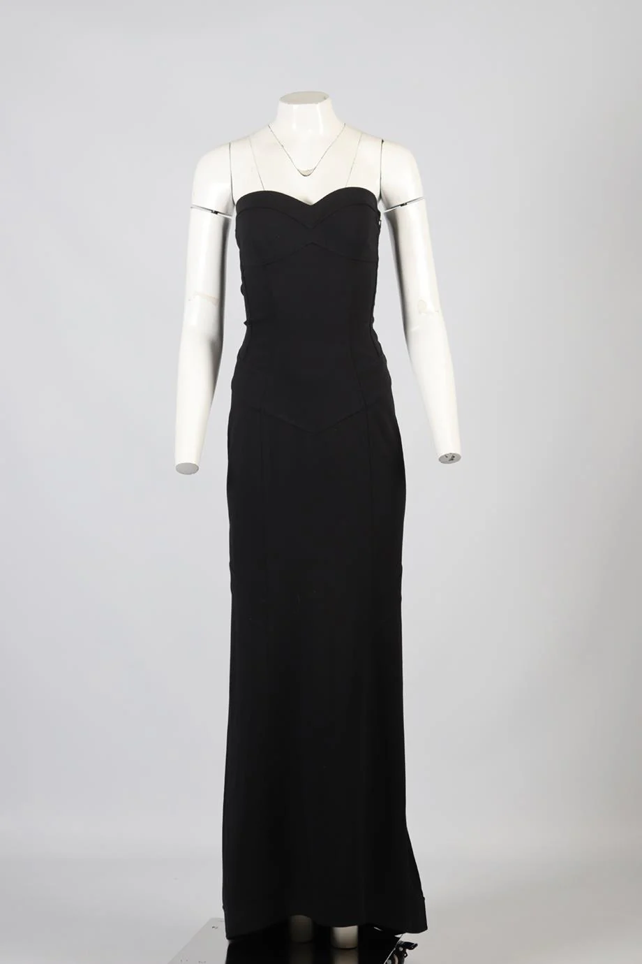 DIANE VON FURSTENBURG BANDEAU MAXI DRESS US 8 UK 12 - Image 2