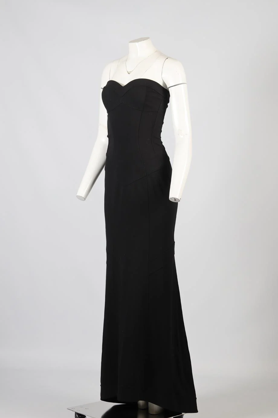 DIANE VON FURSTENBURG BANDEAU MAXI DRESS US 8 UK 12 - Image 3
