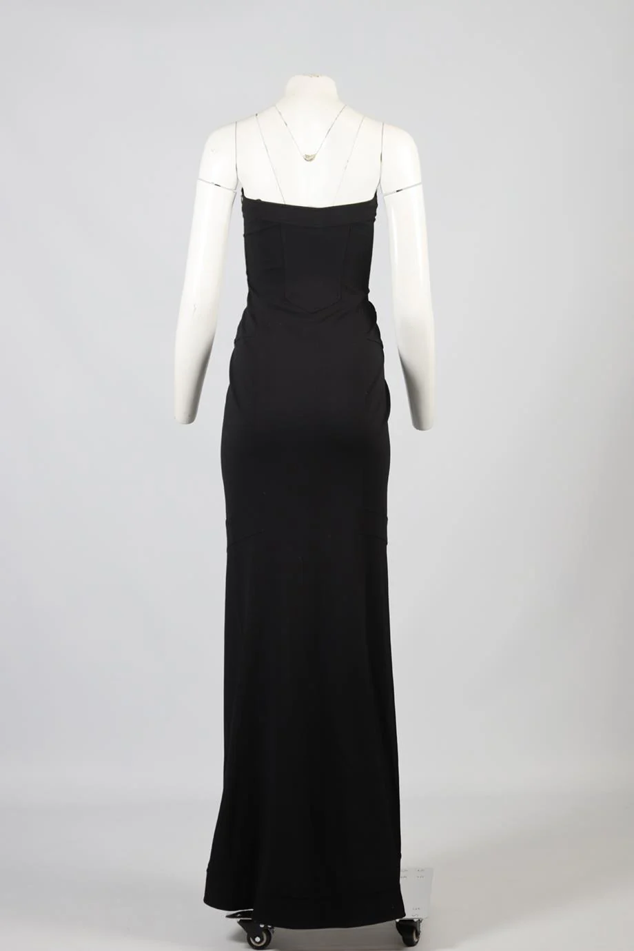 DIANE VON FURSTENBURG BANDEAU MAXI DRESS US 8 UK 12 - Image 4