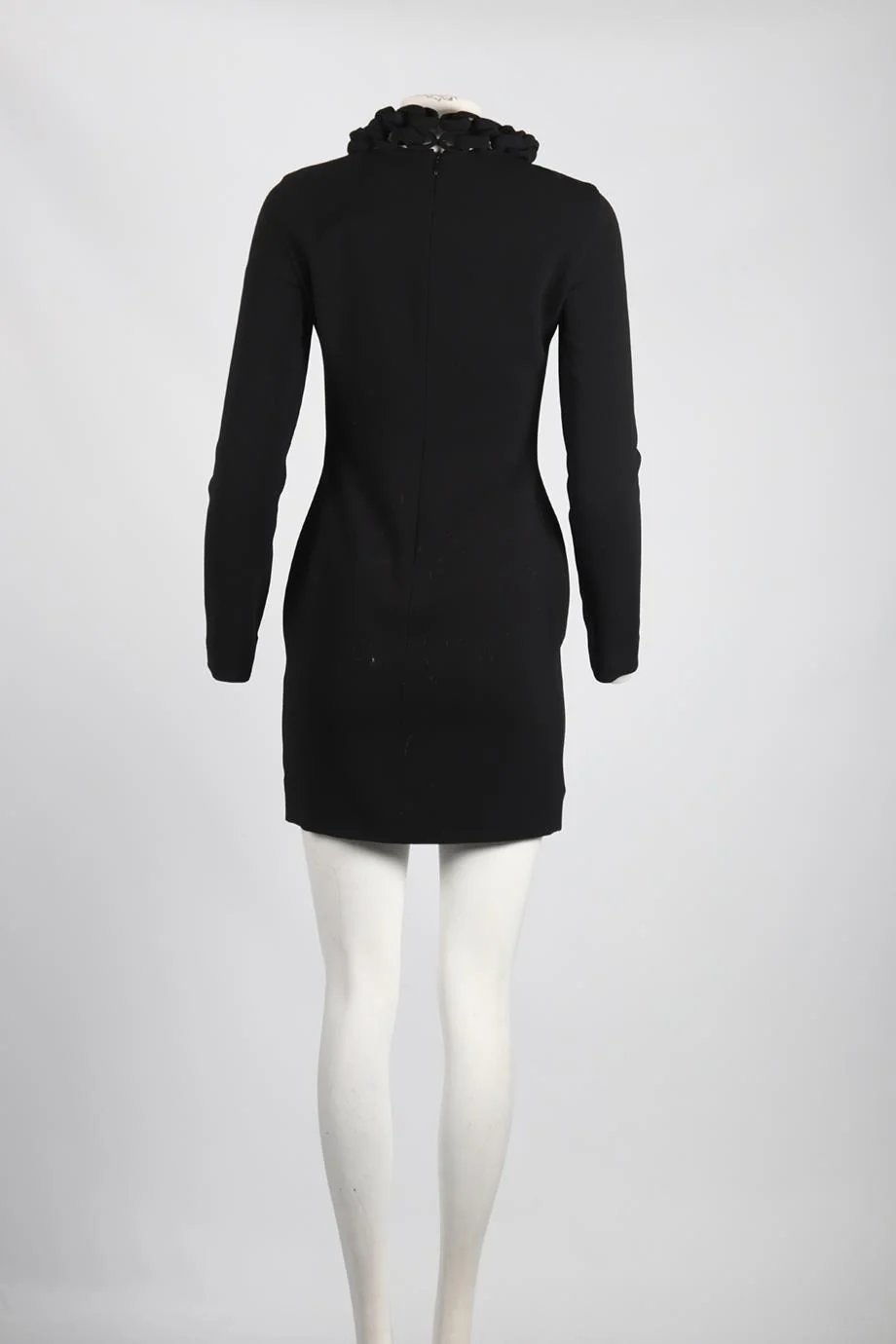 DIANE VON FURSTENBURG CREPE MINI DRESS US 4 UK 8 - Image 4