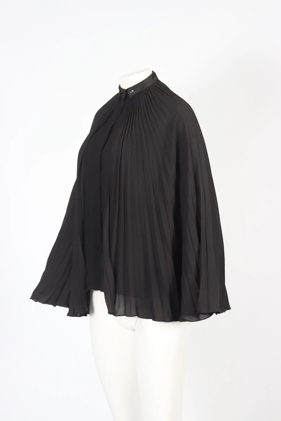 DICE KAYEK PLEATED CHIFFON TOP - Image 3