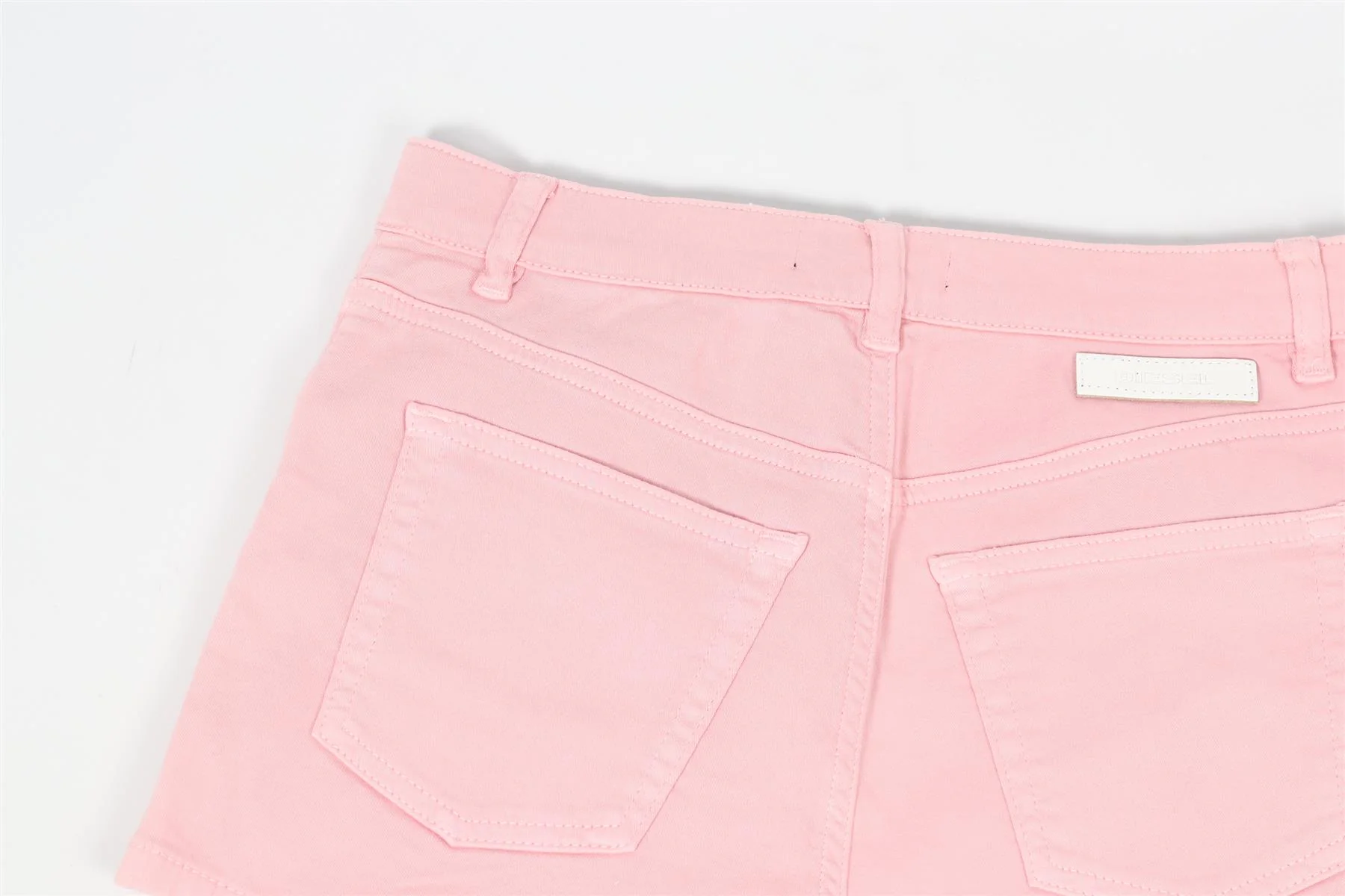 DIESEL PINK KIDS GIRLS DENIM SHORTS 10 YEARS - Image 5