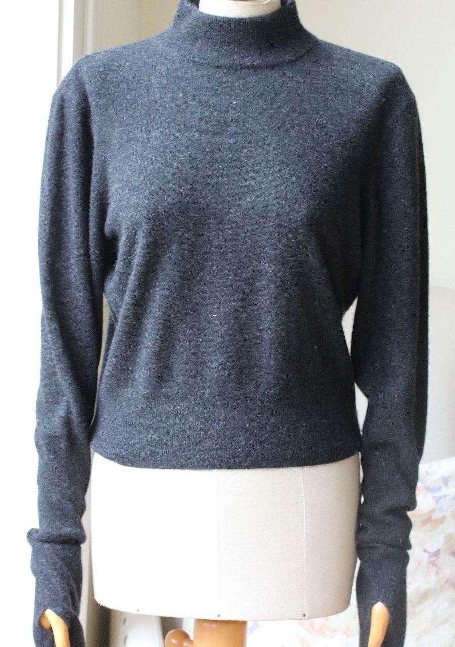 DION LEE SKIVVY SLIT BACK CASHMERE SWEATER UK 8 - Image 3