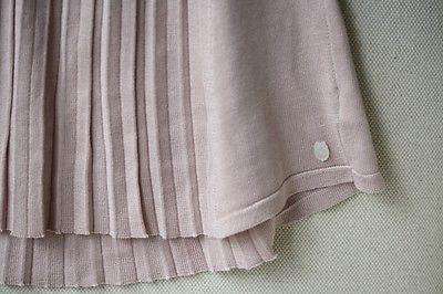 DIOR BABY PINK SILK AND COTTON BLEND DRESS AND CARDIGAN 18 MONTHS - Image 3