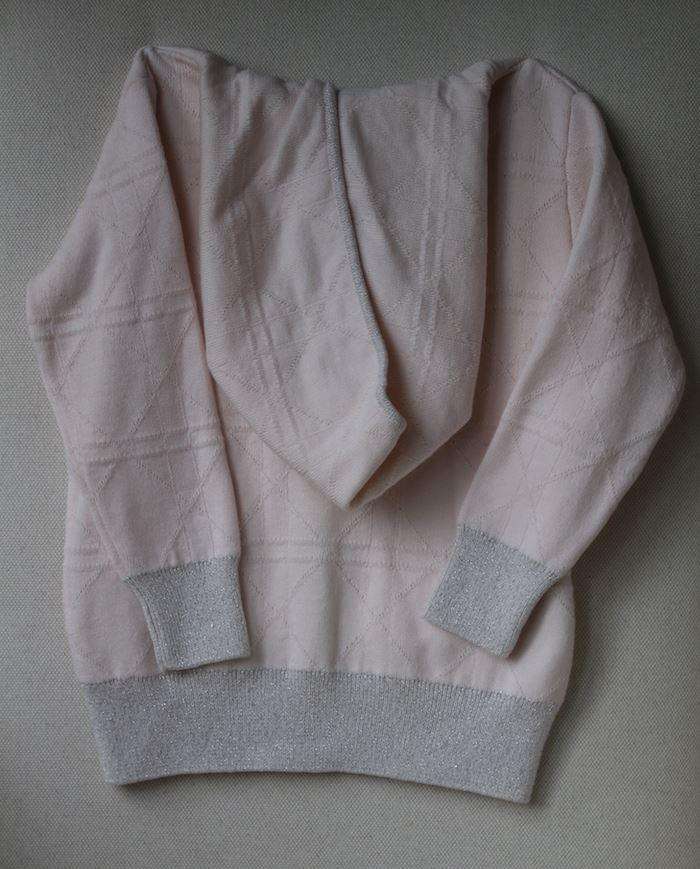DIOR GIRLS PINK KNIT TRACKSUIT 4 YEARS - Image 2