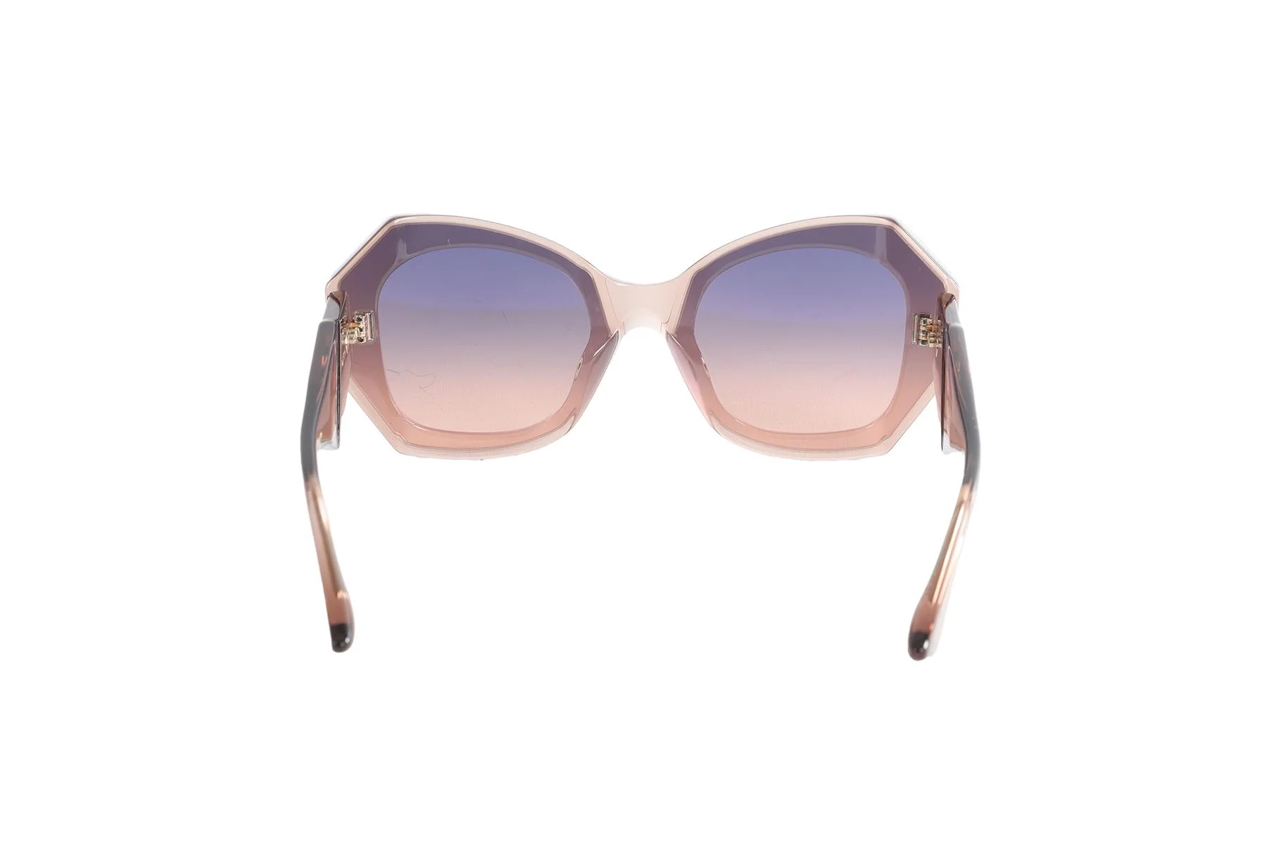DITA BROWN CAT EYE ACETATE SUNGLASSES - Image 5