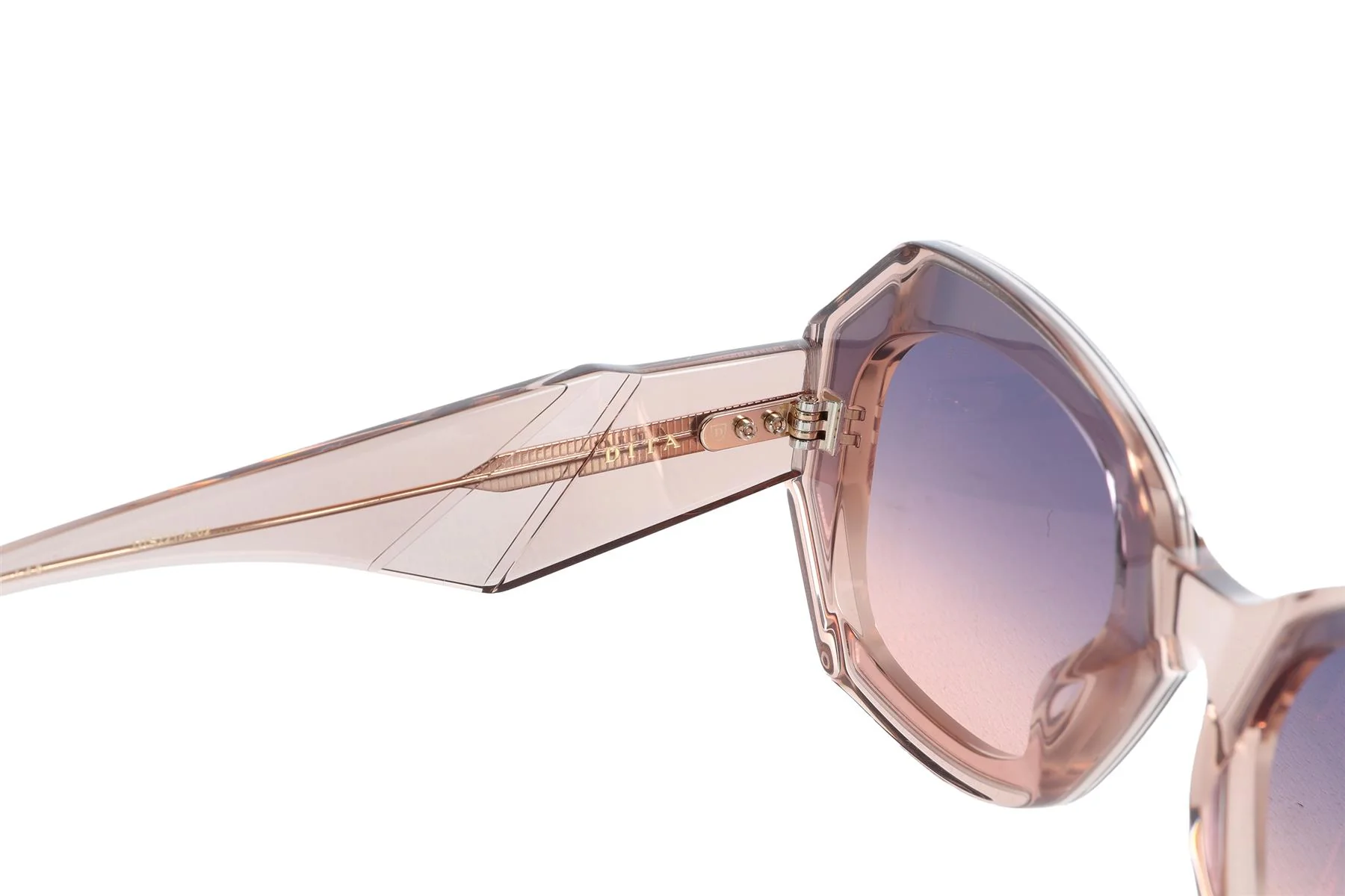 DITA BROWN CAT EYE ACETATE SUNGLASSES - Image 7