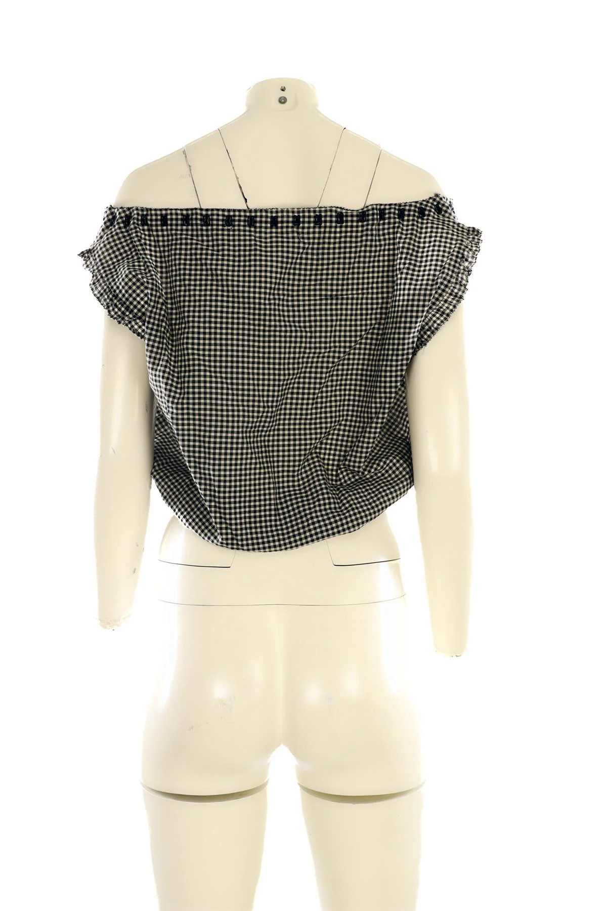 DOEN BLACK COTTON TOP XSMALL - Image 4