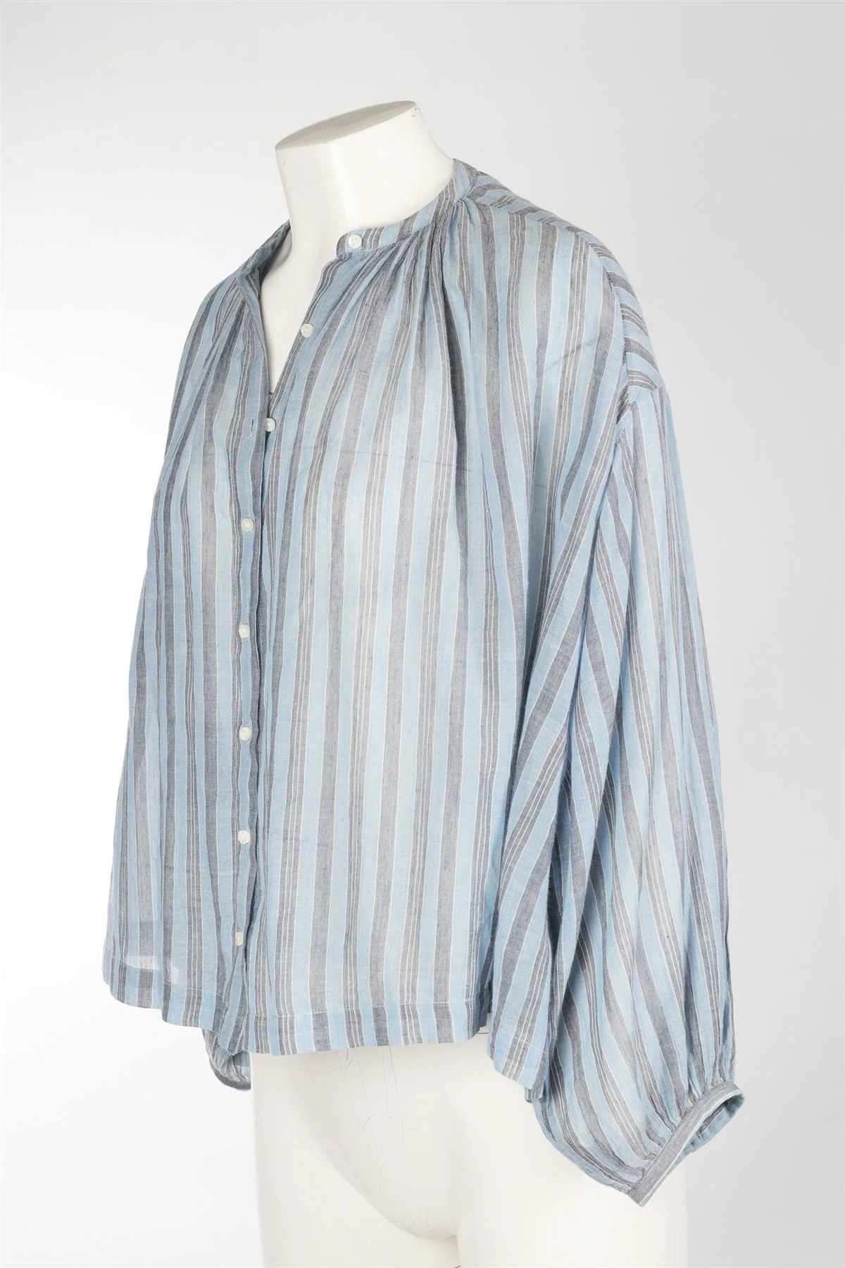 DÔEN BLUE COTTON TOP XSMALL - Image 3