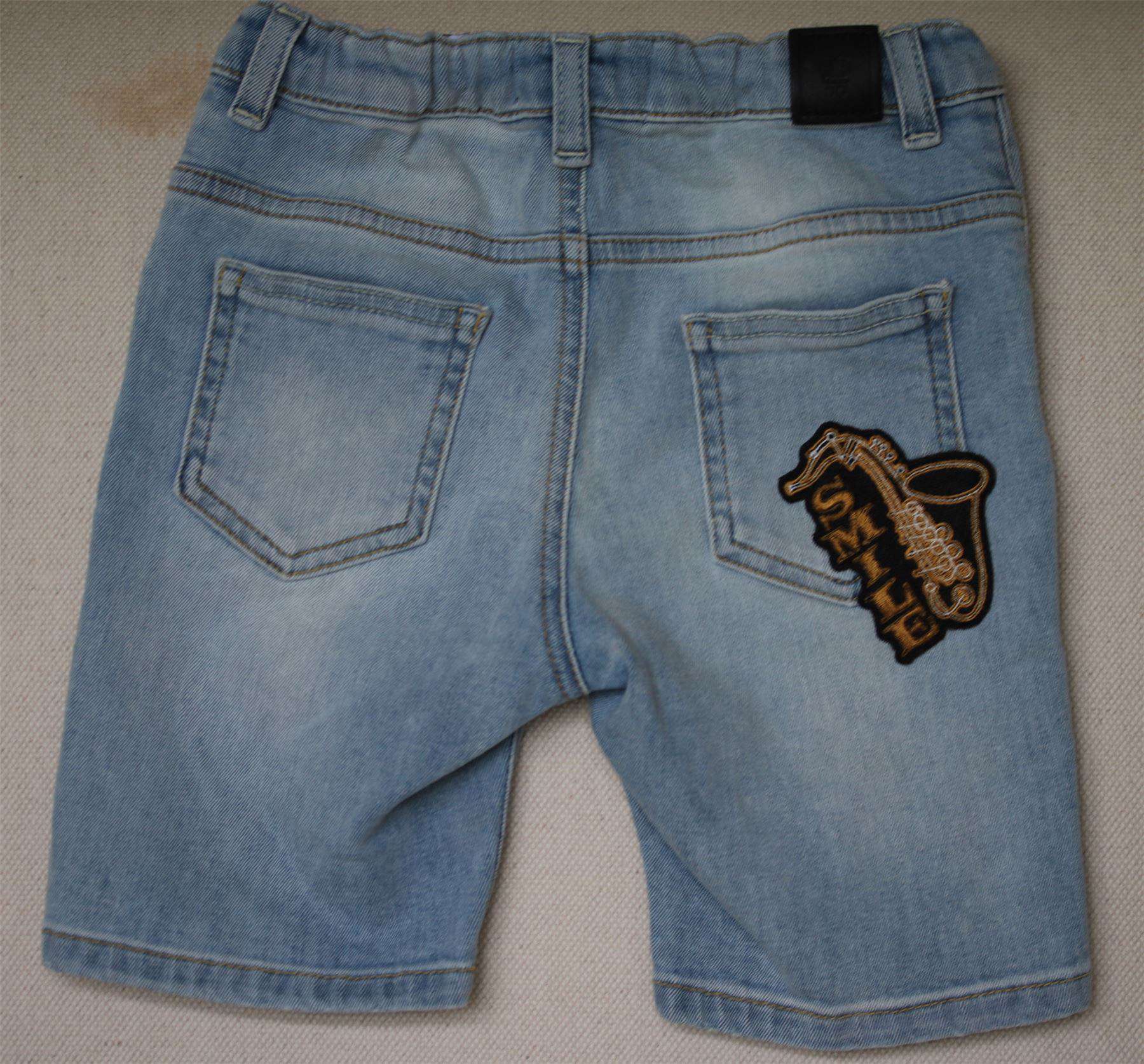 DOLCE AND GABBANA BABY BOYS BLUE DENIM JAZZ SHORTS 18-24 MONTHS - Image 4