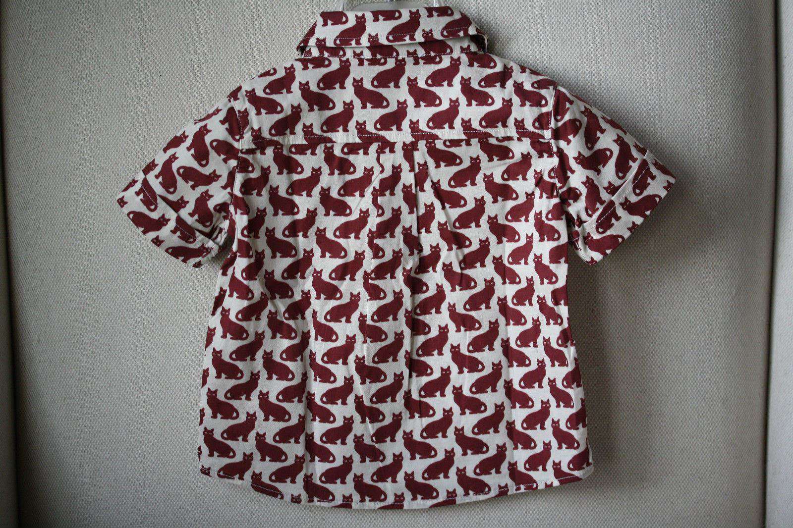 DOLCE AND GABBANA BABY RED CAT SHIRT 3-6 MONTHS - Image 4