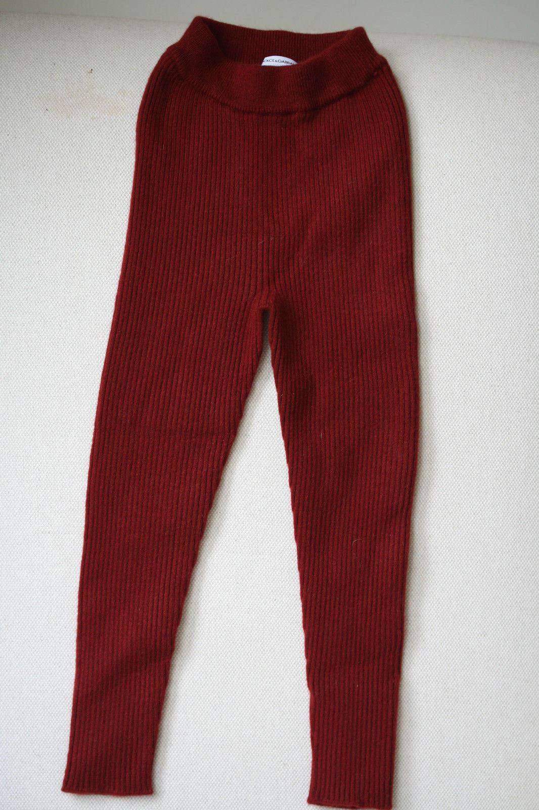 DOLCE AND GABBANA BABY RIBBED KNITTED LEGGINGS BUNDLE 24 MONTHS - Image 2