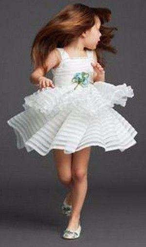 DOLCE AND GABBANA BABY SILK DRESS 12-18 MONTHS