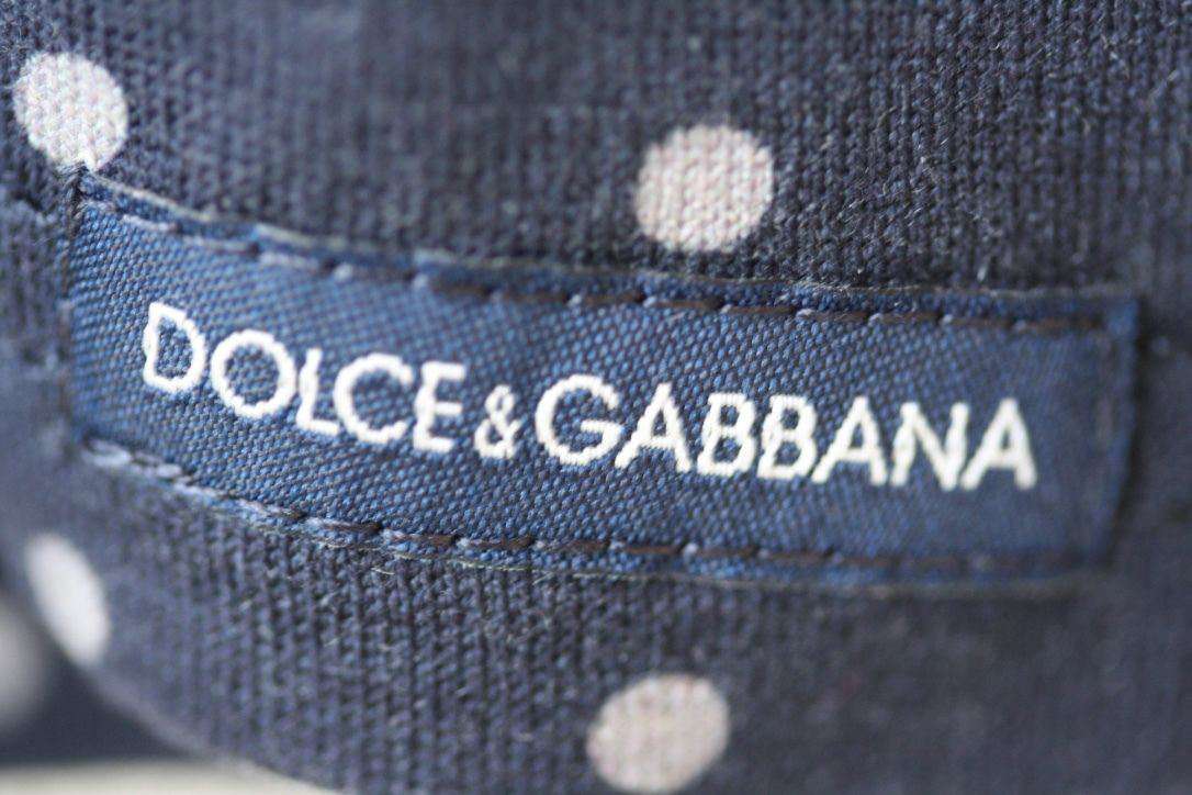 DOLCE AND GABBANA BABY SPOTTED POLO TEE T-SHIRT 3-6 MONTHS - Image 4