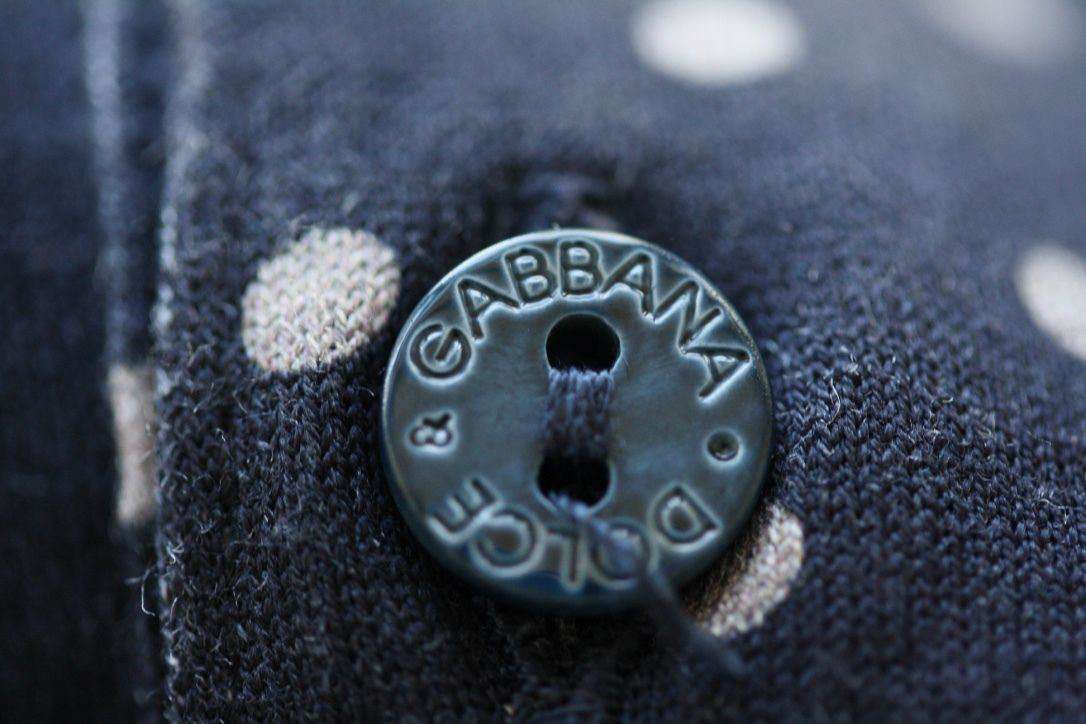 DOLCE AND GABBANA BABY SPOTTED POLO TEE T-SHIRT 3-6 MONTHS - Image 8