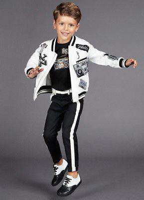 DOLCE AND GABBANA BABY WHITE JAZZ JACKET 2 YEARS 89-95 CM - Image 2