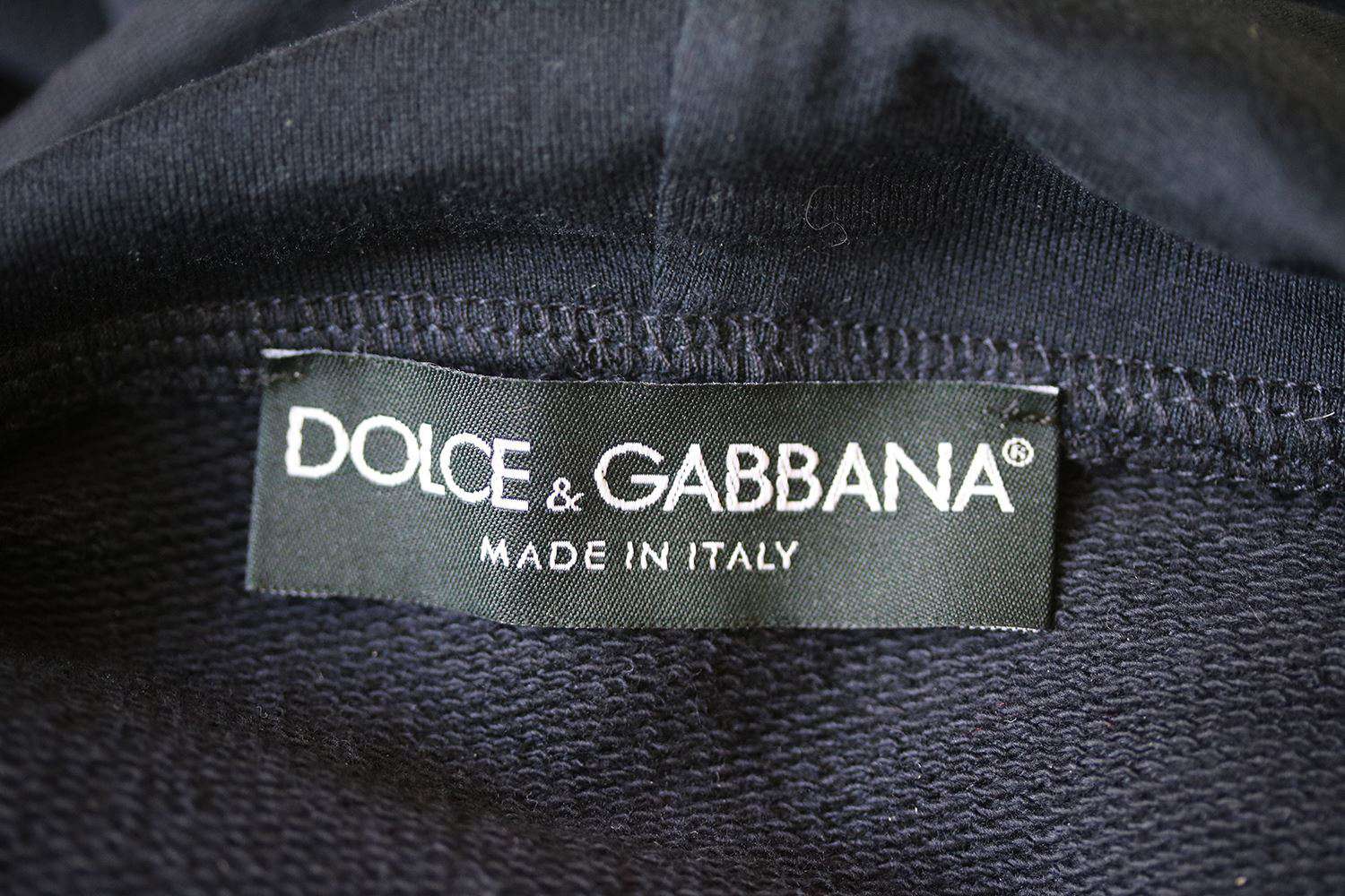 DOLCE AND GABBANA JAMES DEAN PRINT HOODIE SMALL - Image 3