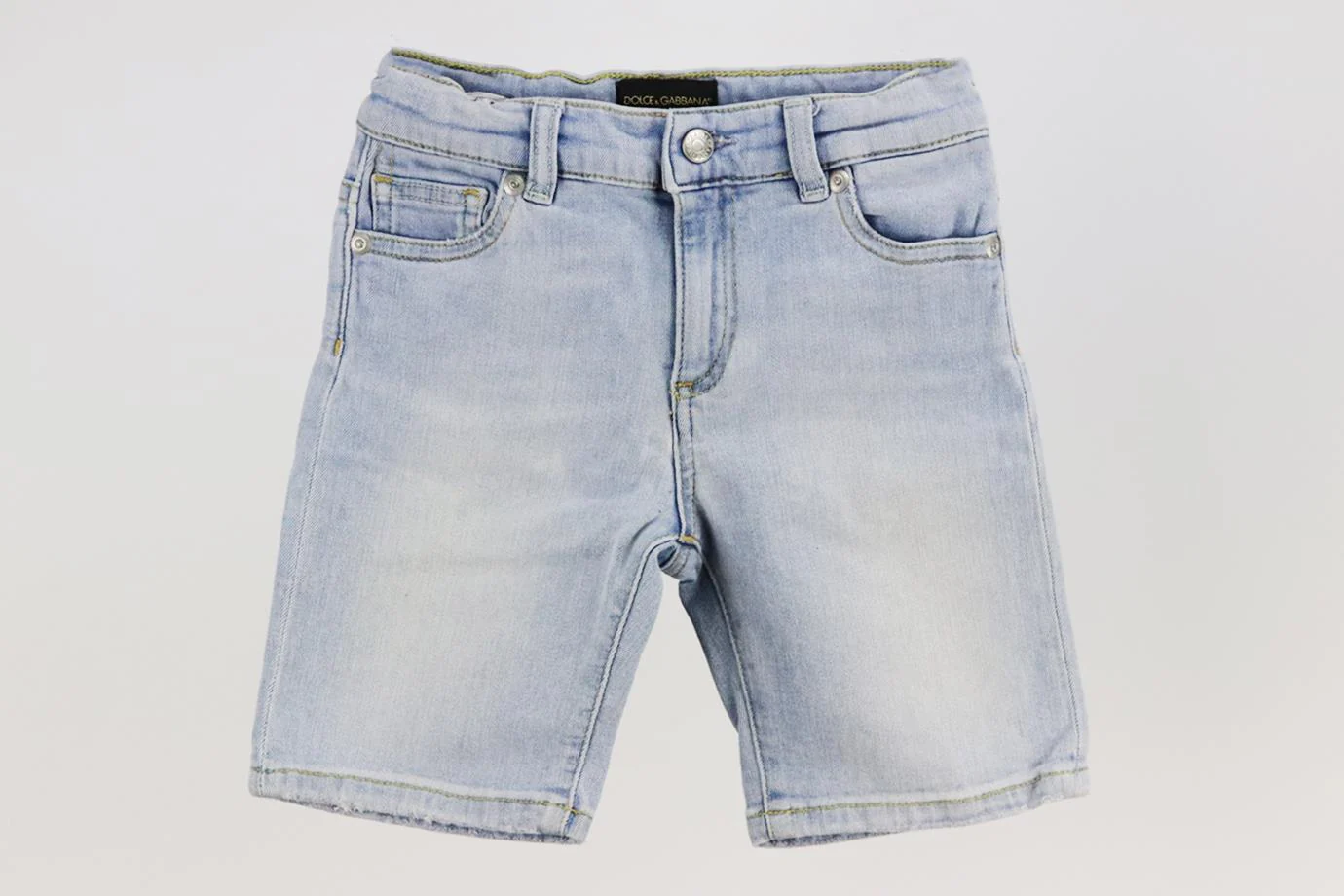 DOLCE AND GABBANA KIDS BOYS DENIM SHORTS 4 YEARS - Image 2