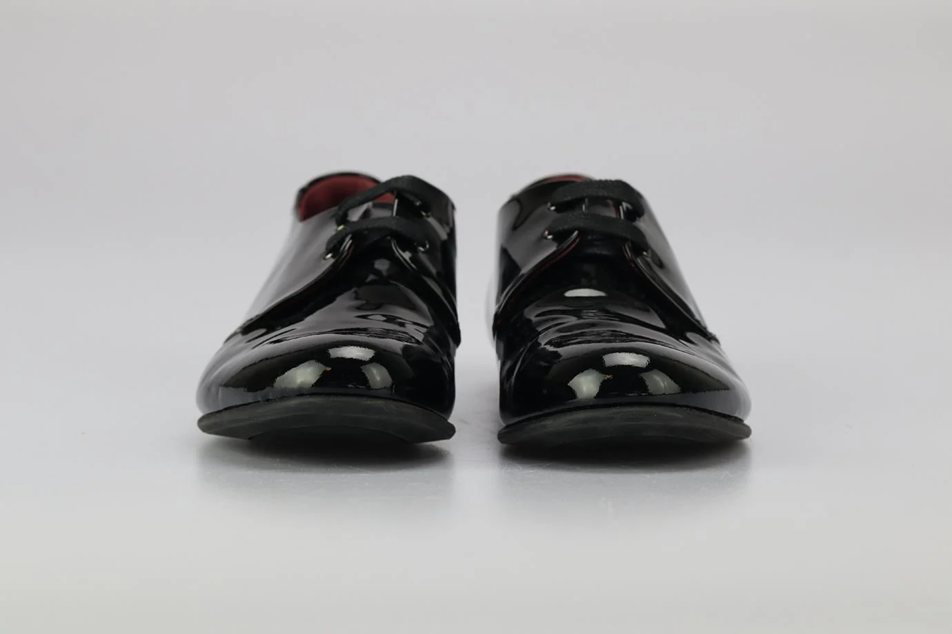 DOLCE AND GABBANA KIDS BOYS PATENT LEATHER SHOES EU 33 UK 1 - Image 3