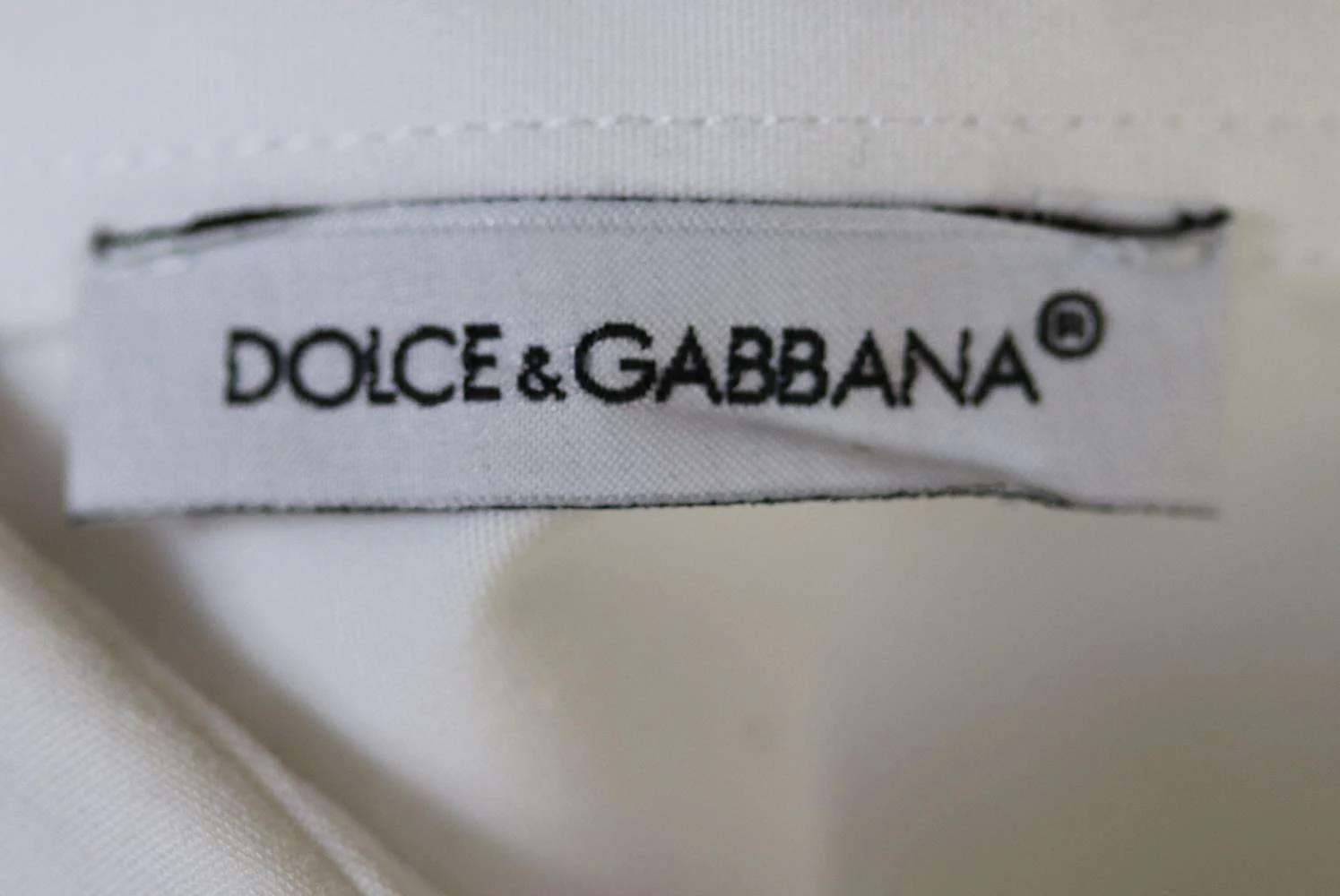 DOLCE AND GABBANA KIDS BOYS STRETCH COTTON SHIRT 3 YEARS - Image 4