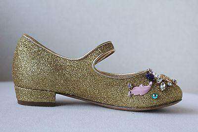 DOLCE AND GABBANA KIDS EMBELLISHED MARY JANE SHOES EU 28 UK 10 - Image 12