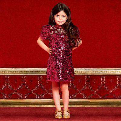 DOLCE AND GABBANA KIDS EMBELLISHED MARY JANE SHOES EU 28 UK 10 - Image 2
