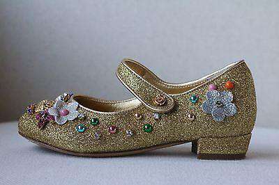 DOLCE AND GABBANA KIDS EMBELLISHED MARY JANE SHOES EU 28 UK 10 - Image 4