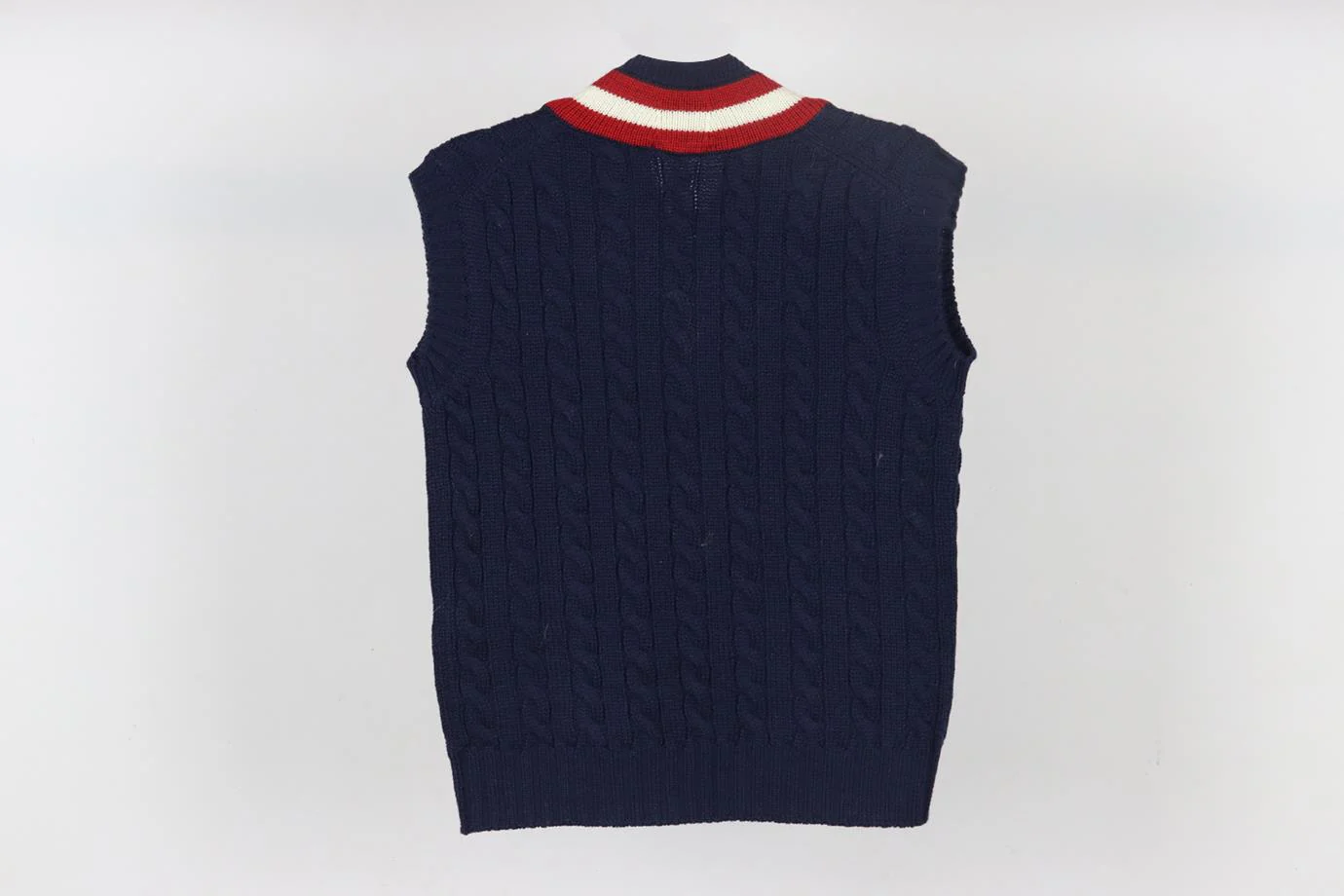 DOLCE AND GABBANA KIDS UNISEX CABLE KNIT VEST 4 YEARS - Image 3