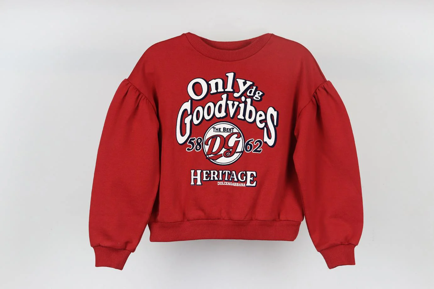 DOLCE AND GABBANA KIDS UNISEX COTTON SWEATSHIRT 4 YEARS - Image 2