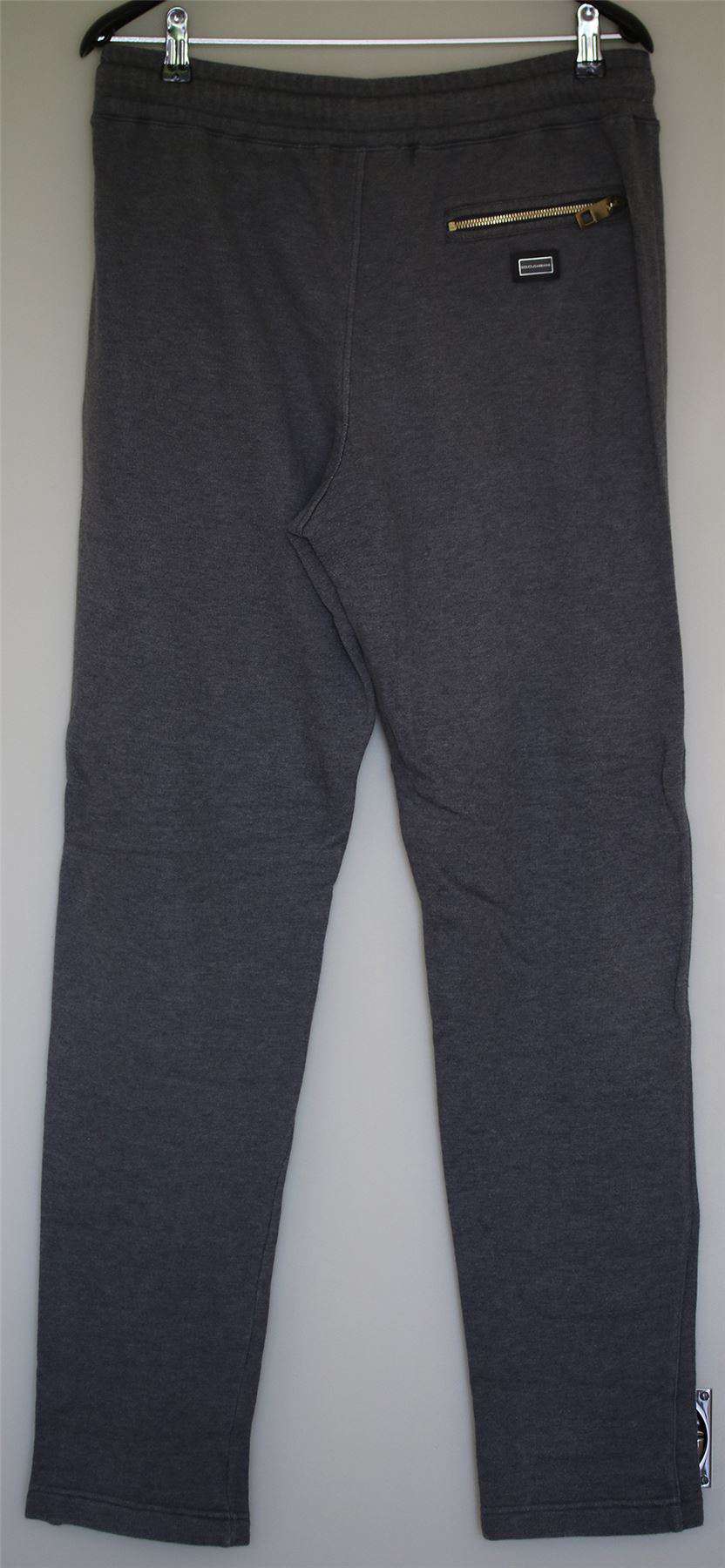 DOLCE AND GABBANA LOOPBACK COTTON-JERSEY SWEATPANTS LARGE - Image 3