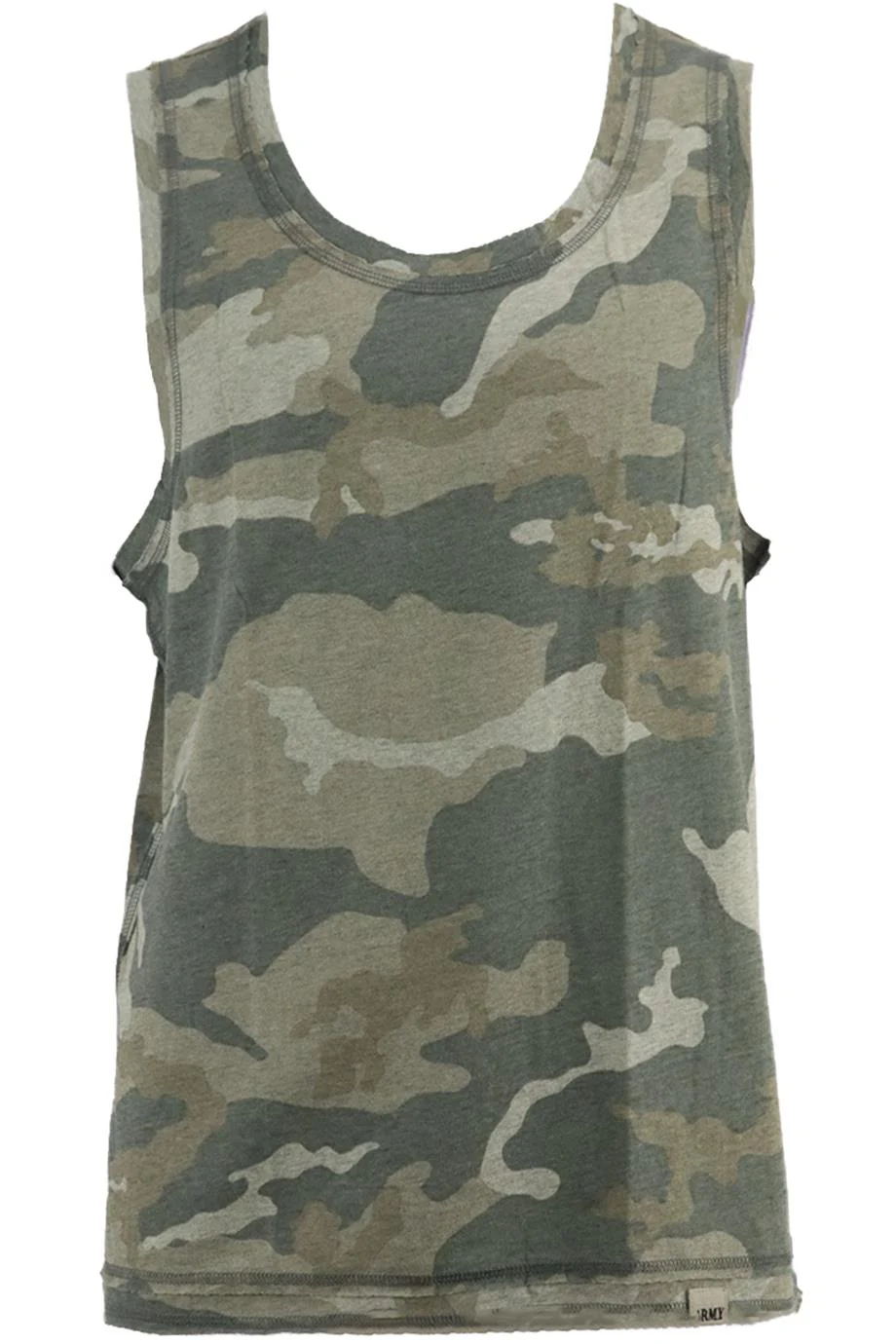 DOLCE AND GABBANA MEN'S CAMOUFLAGE PRINTED COTTON TOP IT 50 UK/US CHEST 40