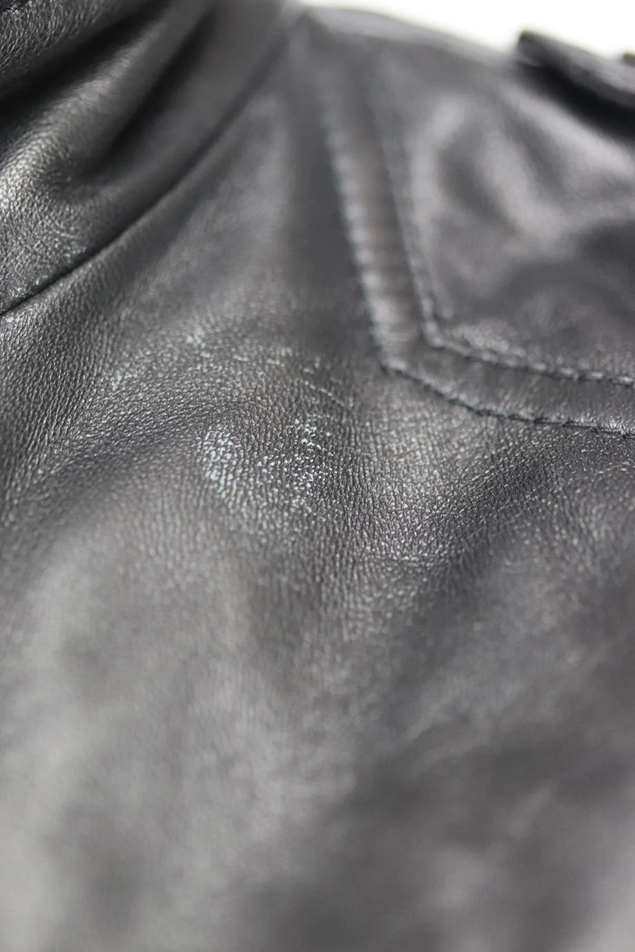DOLCE AND GABBANA MEN'S LEATHER JACKET IT 50 UK/US CHEST 40 - Image 5