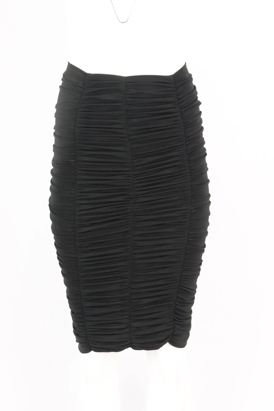 DOLCE AND GABBANA RUCHED STRETCH JERSEY SKIRT IT 38 UK 6 - Image 2