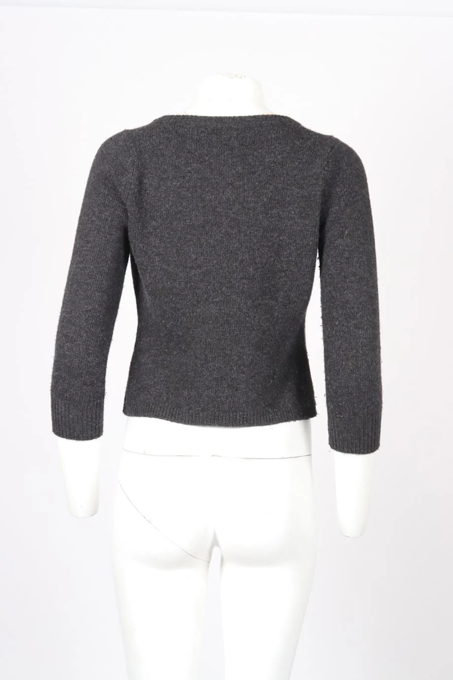 DOLCE AND GABBANA WOOL CARDIGAN IT 38 UK 6 - Image 4