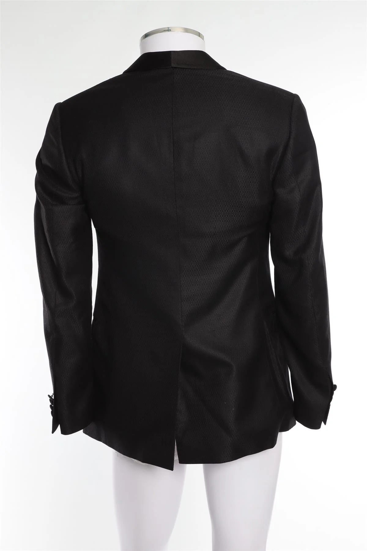 DOLCE & GABANNA BLACK MEN'S WOOL BLAZER IT 46 UK/US 36 - Image 4