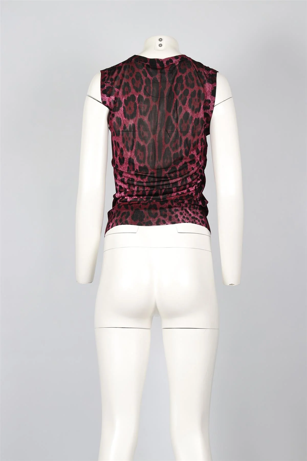 DOLCE & GABANNA PINK KNIT TOP IT 40 UK 8 - Image 4
