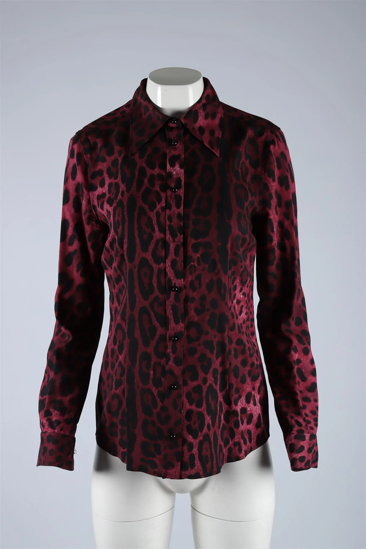 DOLCE & GABANNA PINK SILK SHIRT MEDIUM - Image 2